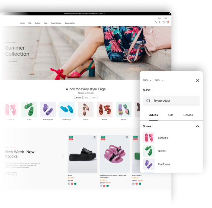 Global Shopify Website Migration &amp; ERP Integration to Adobe Commerce